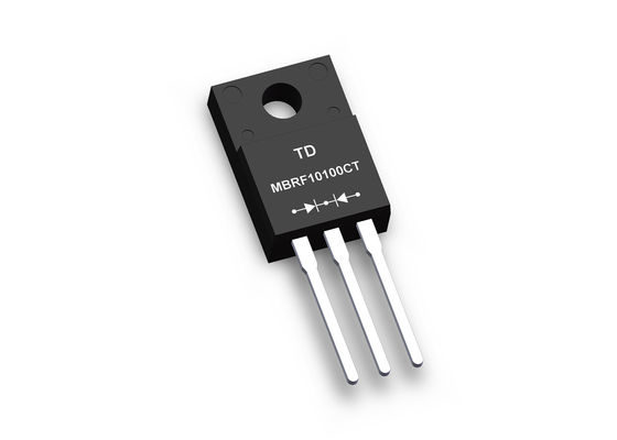 Double diode de redresseur de barrière de Schottky 10A 100V 20A 200V Mbrf10100ct MBRF20150CT