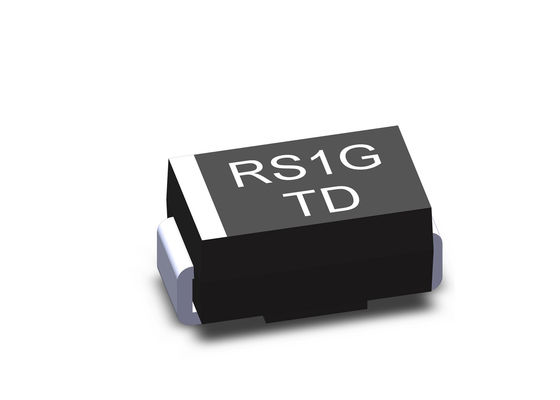 la diode rapide de la diode RS1G RS1B RS1J de récupération de 400V 1 l'ampère SMD FONT le paquet 214AC