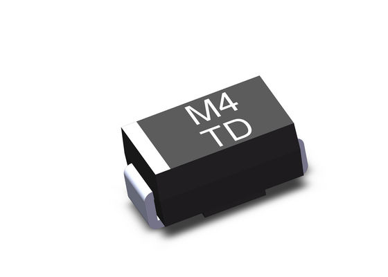 la diode de redresseur de 1A 400V M4 SMD Sma font le paquet de l'empreinte de pas 214ac