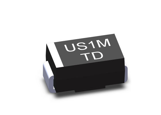 Redresseur en plastique ultra-rapide de bâti de surface de la diode SMA d'US1M Uf 4007 Smd
