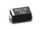 La diode rapide 1A 200V de récupération de RS1D FRD FONT le bâti de surface du paquet GPP de 214AC SMA